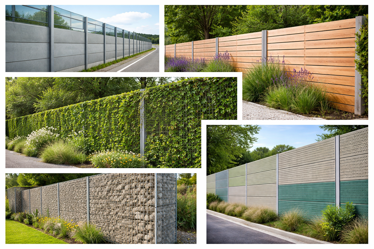 Pose d'une clôture anti-bruit pour une maison à Eguilles 13510 Bouches-du-Rhône