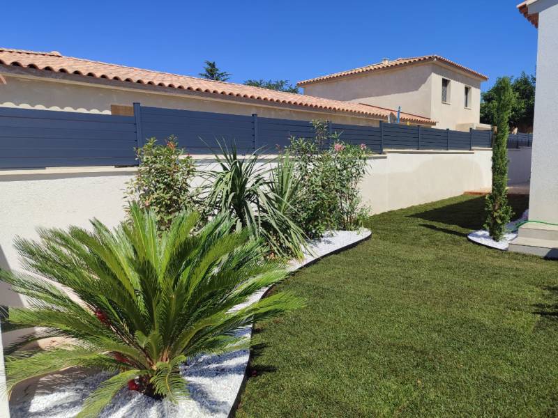 Cloture sur mesure en alu à Aix en Provence