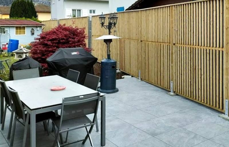 Améliorer l’acoustique du jardin avec un mur anti-bruit à effet diffuseur de bruit à Aix-en-Provence