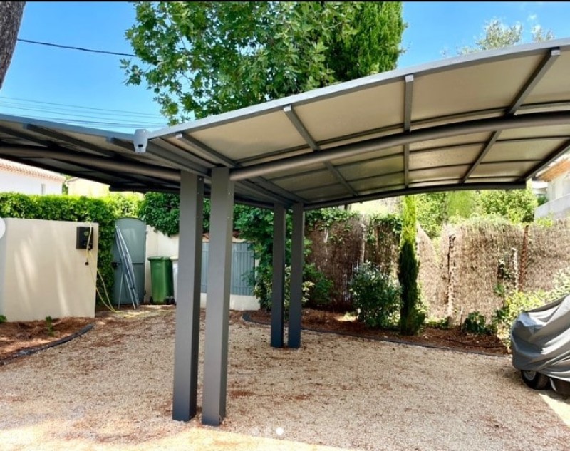 Carport pour voiture en aluminium aix en provence  
