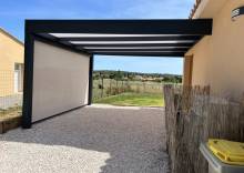 Notre zone d'activité pour ce service Conception carport aluminium à toit plat