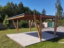 Notre zone d'activité pour ce service Création d'une clôture bois sur un muret chez un particulier à