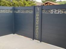 Notre zone d'activité pour ce service Pose d'une clôture aluminium ajourée sur muret